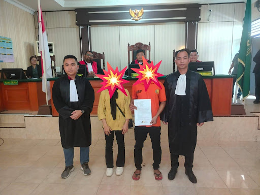 Suasana Persidangan Dalam Perkara KDRT di PN Gunung Sitoli | Dok. PN Gunung Sitoli