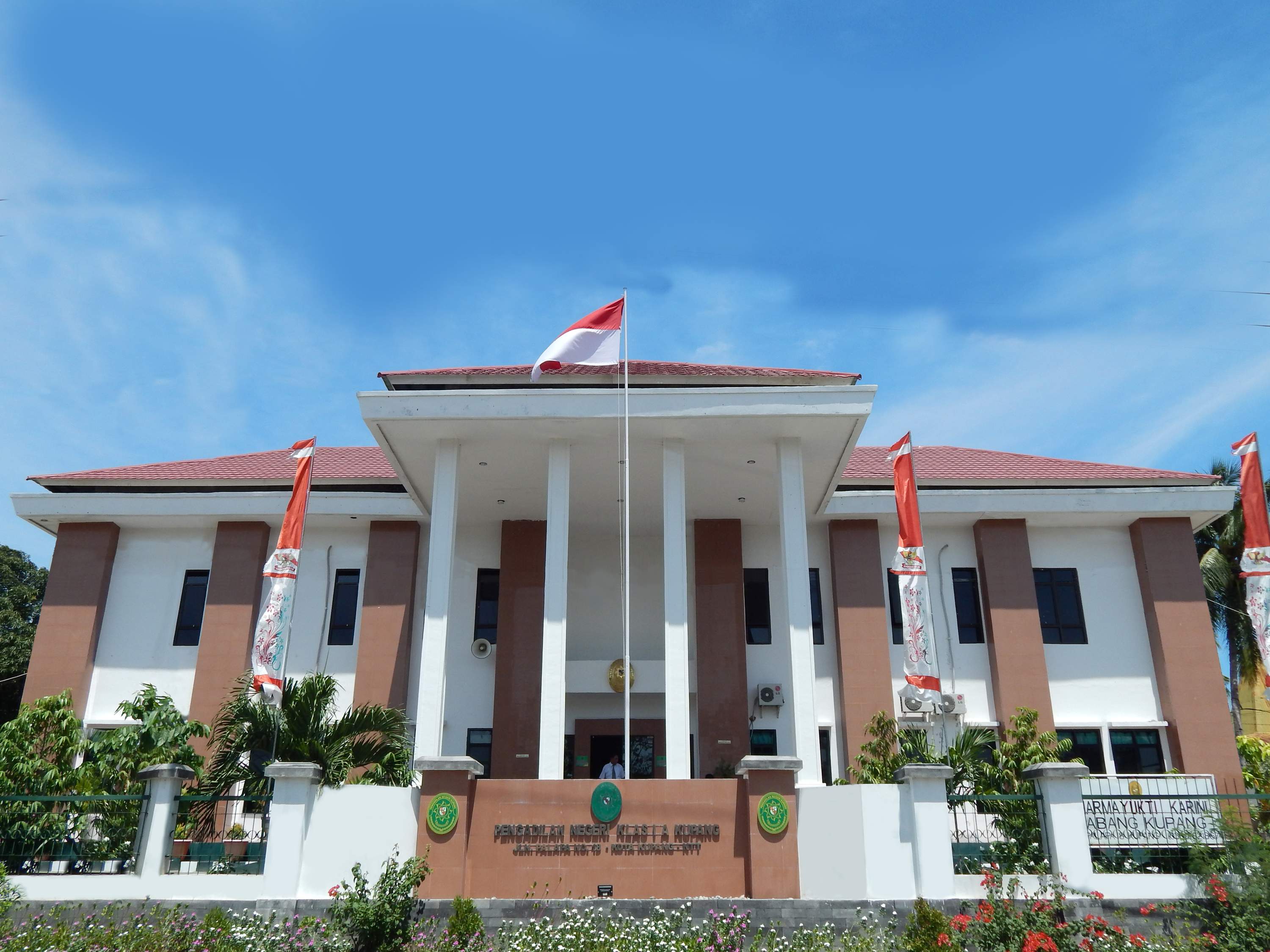 Foto Gedung PN Kupang. Dokumentasi Humas PN Kupang