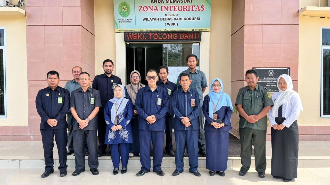 (Foto: Foto Setelah Kegiatan Ekspos Hasil Pengawasan PTA Kepri di PA Tanjungpinang | Dok. Muhammad Rizqi Hengki)