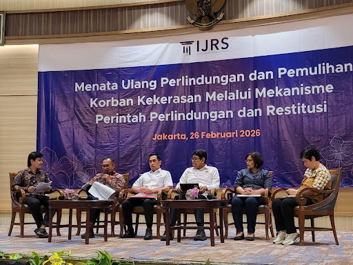 Achmad Setyo Pudjoharsoyo, Hakim Agung Kamar Pidana, memberikan tanggapan terhadap hasil penelitian | Dok. Penulis