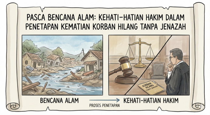 Pasca Bencana Alam: Kehati-Hatian Hakim Dalam Penetapan Kematian Korban Hilang Tanpa Jenazah