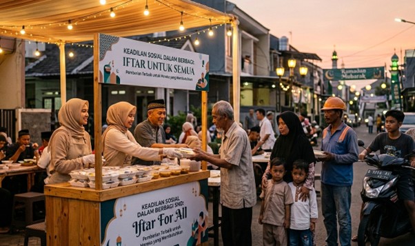 Foto Ramadhan dan Kegiatan Kepedulian Sosial. Dokumentasi Penulis