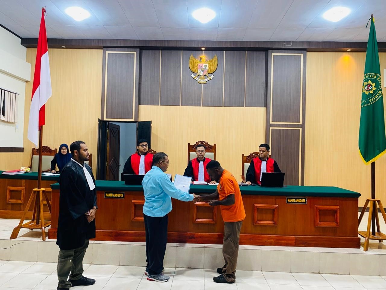 (Foto: PN Wamena Kembali Damaikan Pelaku dan Korban | Dok. PN Wamena)