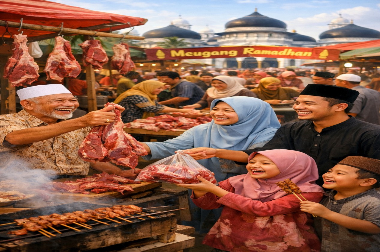 Tradisi Mak Meugang: Tanda Awal dan Akhir Ramadhan di Aceh