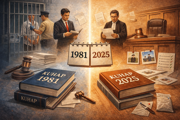 Transformasi Parameter dan Paradigma Pejabat Terkait Penahanan Dalam KUHAP