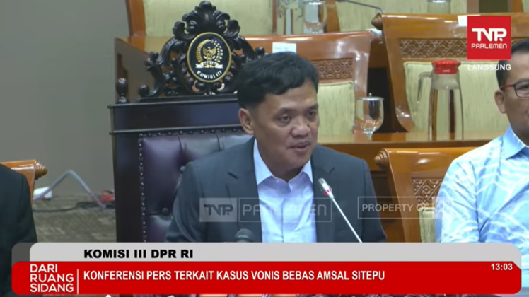 Komisi III DPR RI Apresiasi Vonis Bebas Amsal Sitepu, Dinilai Cerminkan Keadilan Masyarakat