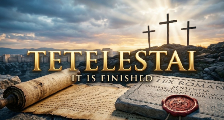 “Tetelestai”: Seruan Kemenangan di Kayu Salib