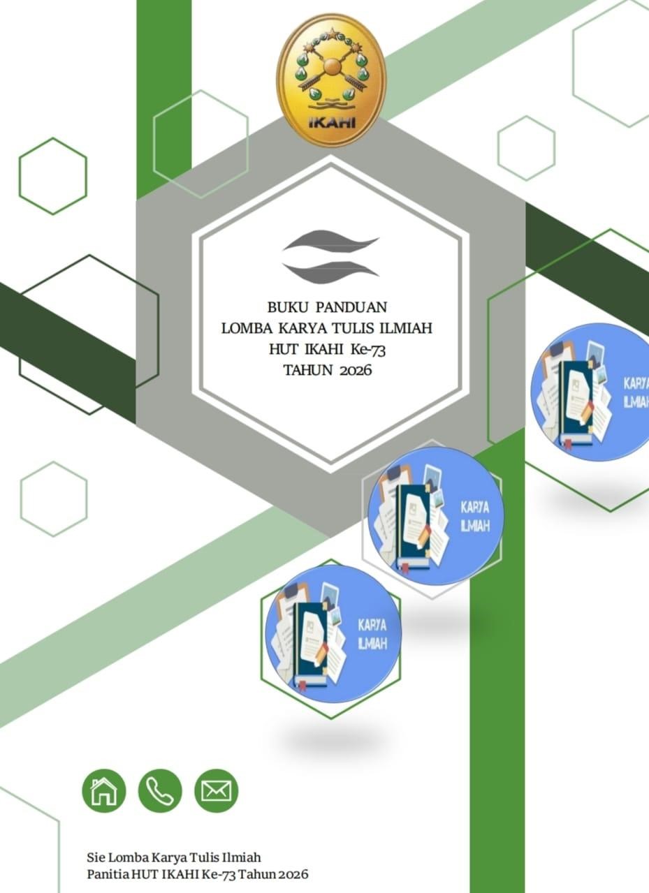 (Foto: Buku Panduan Lomba Karya Tulis Ilmiah dalam rangka memeriahkan HUT IKAHI Ke-73 Tahun 2026 | Dok. Pengumuman IKAHI)