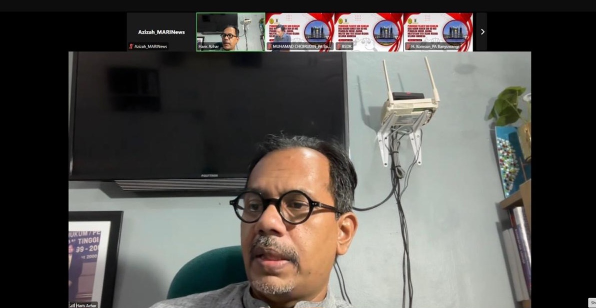 Hakim Bisa Jadi Pelindung Sekaligus Pelanggar HAM, Ini Peringatan Haris Azhar