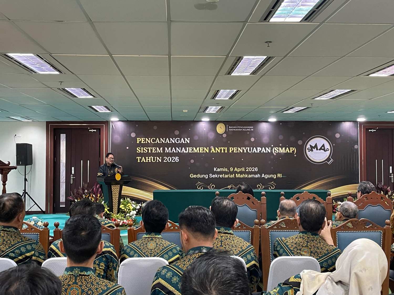 Perkuat Budaya Anti Suap, MA Perluas Implementasi SMAP di Eselon I Hingga Pengadilan Banding