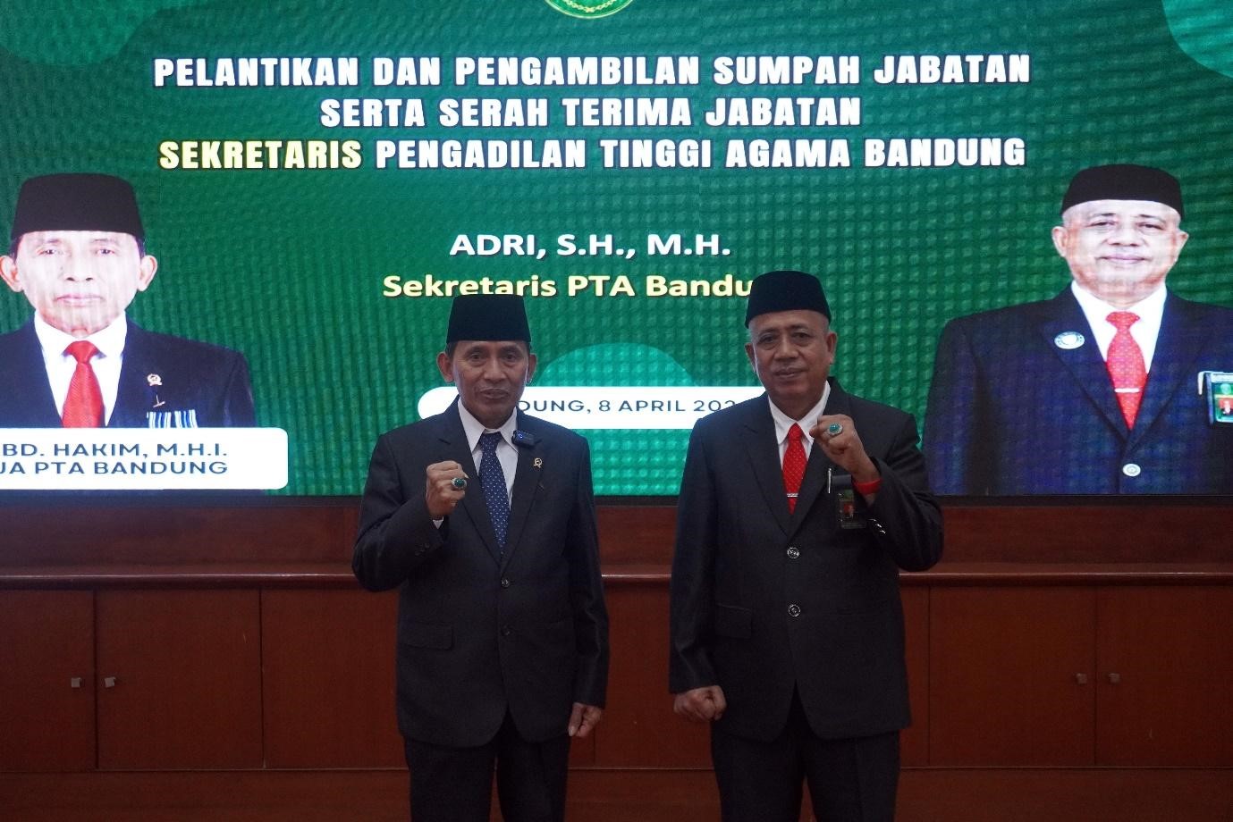 Estafet Amanah: Sekretaris PTA Bandung Resmi Dilantik