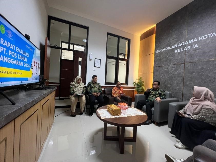 PA Kota Cimahi Laksanakan Monev Bersama PT Pos