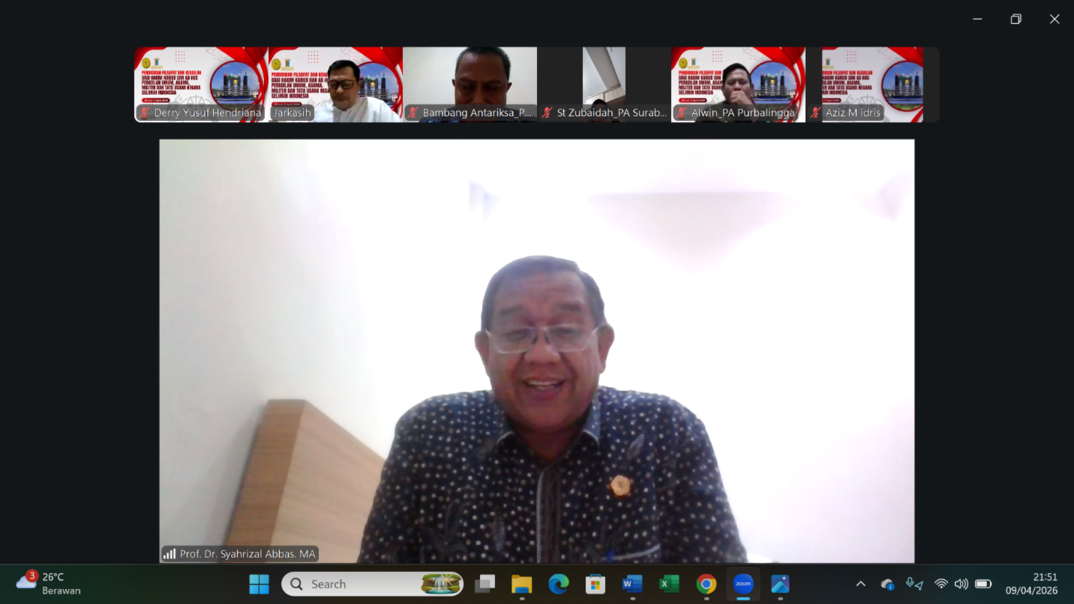 Kesalehan Diri sebagai Pilar Keadilan Sosial Hakim dalam Mewujudkan Putusan Berkeadilan