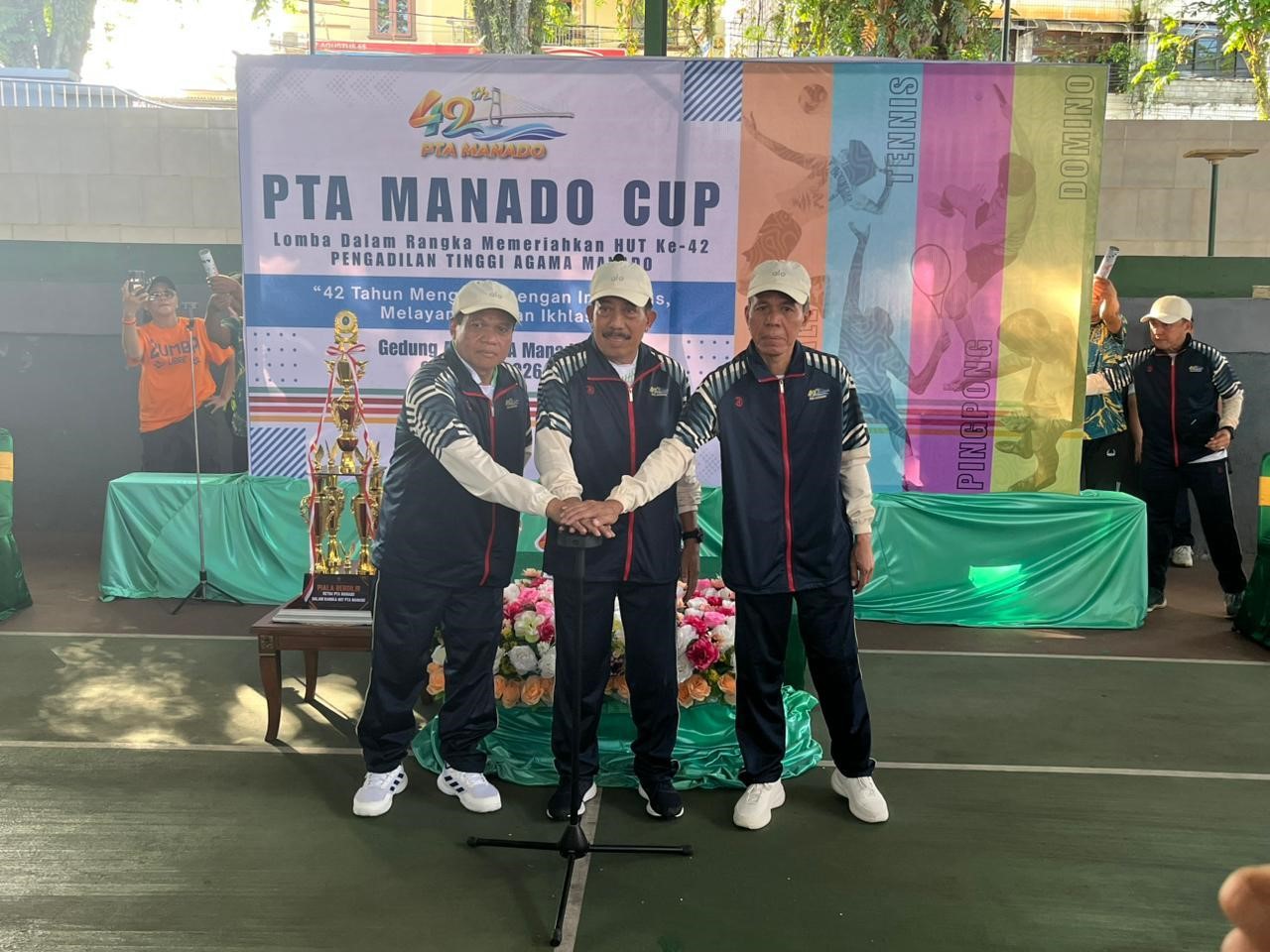 Gelorakan Sportivitas dan Integritas, Ketua PTA Manado Resmi Buka Perhelatan PTA CUP 2026