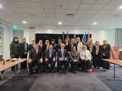 (Foto: Konferensi International Association of Women Judges (Asia-Pacific) Kerja Sama Mahkamah Agung (MA) dan Federal Circuit and Family Court of Australia (FCFCOA) | Dok. Melissa)