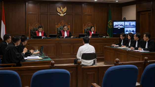 (Foto: Ilustrasi Persidangan AI chatgpt)