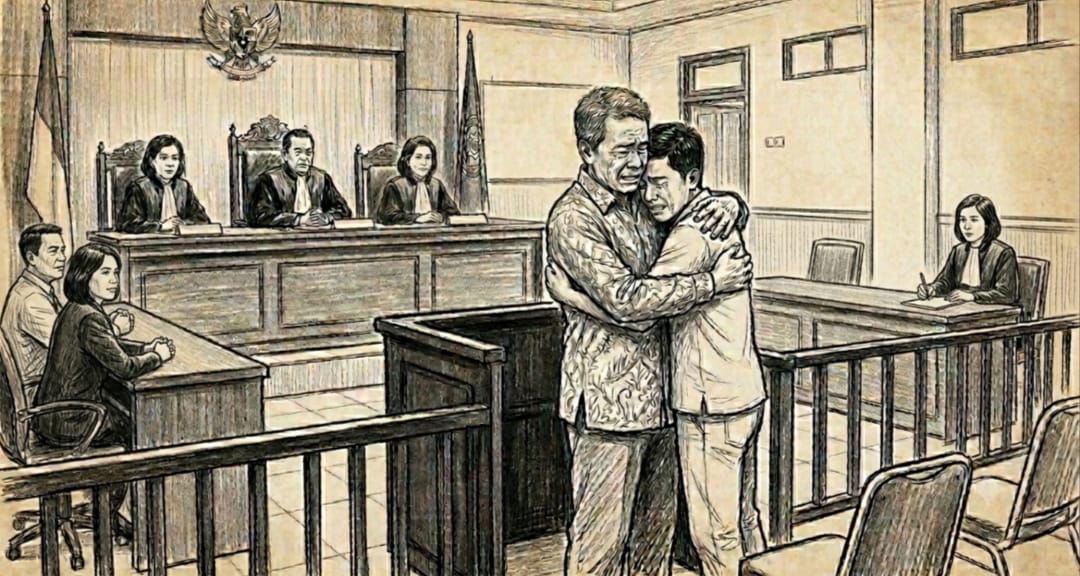 (Foto: PN Kotabumi jatuhkan pidana pengawasan terdahap pelaku penadahan | Dok. PN Kotabumi)