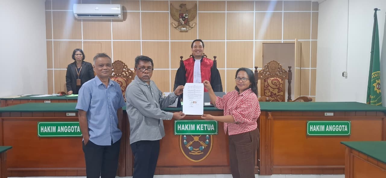 (Foto: PN Tobelo Kembali Berhasil Damaikan Para Pihak Dalam Perkara Gugatan Sederhana | Dok. PN Tobelo)