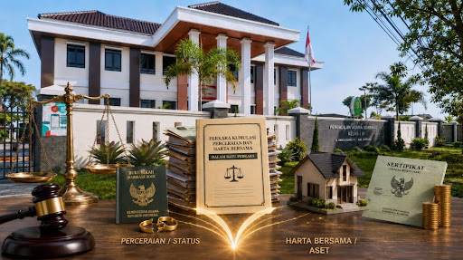 Kumulasi Perceraian dan Harta Bersama dalam Satu Perkara